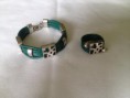 Pulsera con anillo a juego